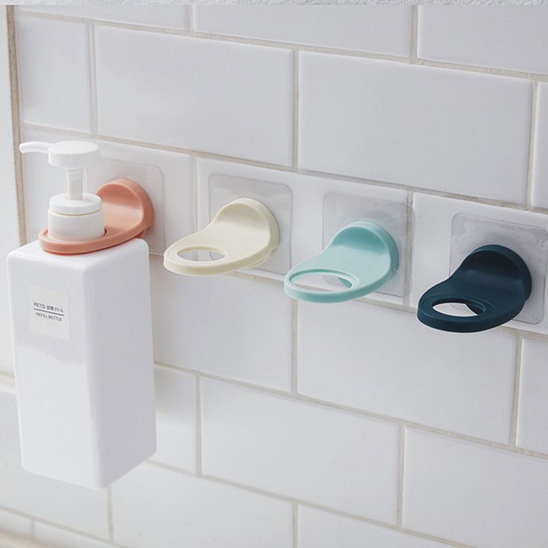 WALL MOUNTED SHOWER GEL SHAMPOO STORAGE RACK Gantungan Sabun Shampo Disinfektan Bathroom