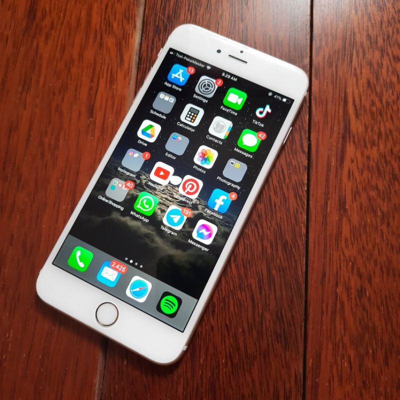 HP Iphone 6 Plus 64gb Rose Gold Bonus 5 casing 