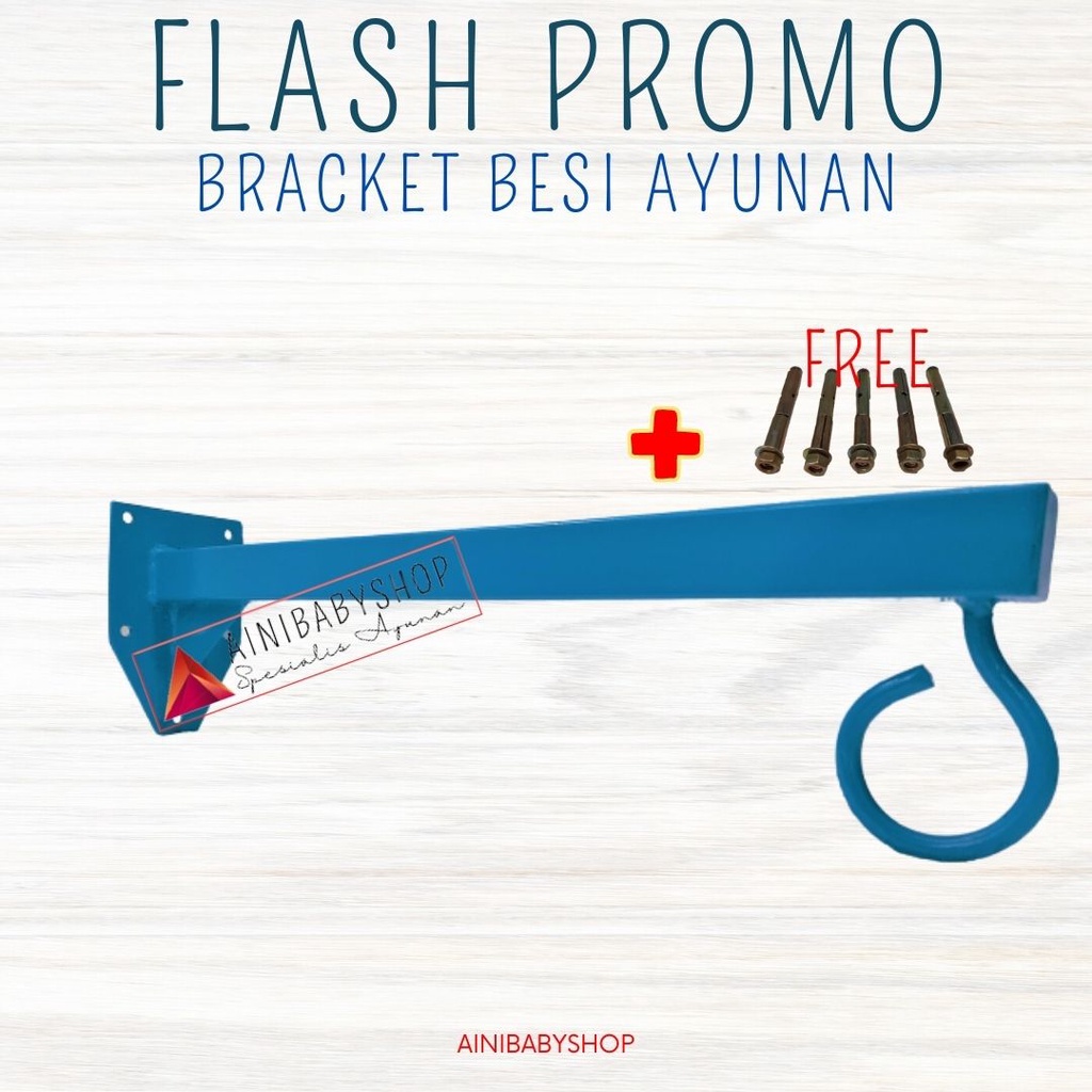 BRACKET Tembok Bracket Ayunan Bayi ainibabyshop FLASH PROMO