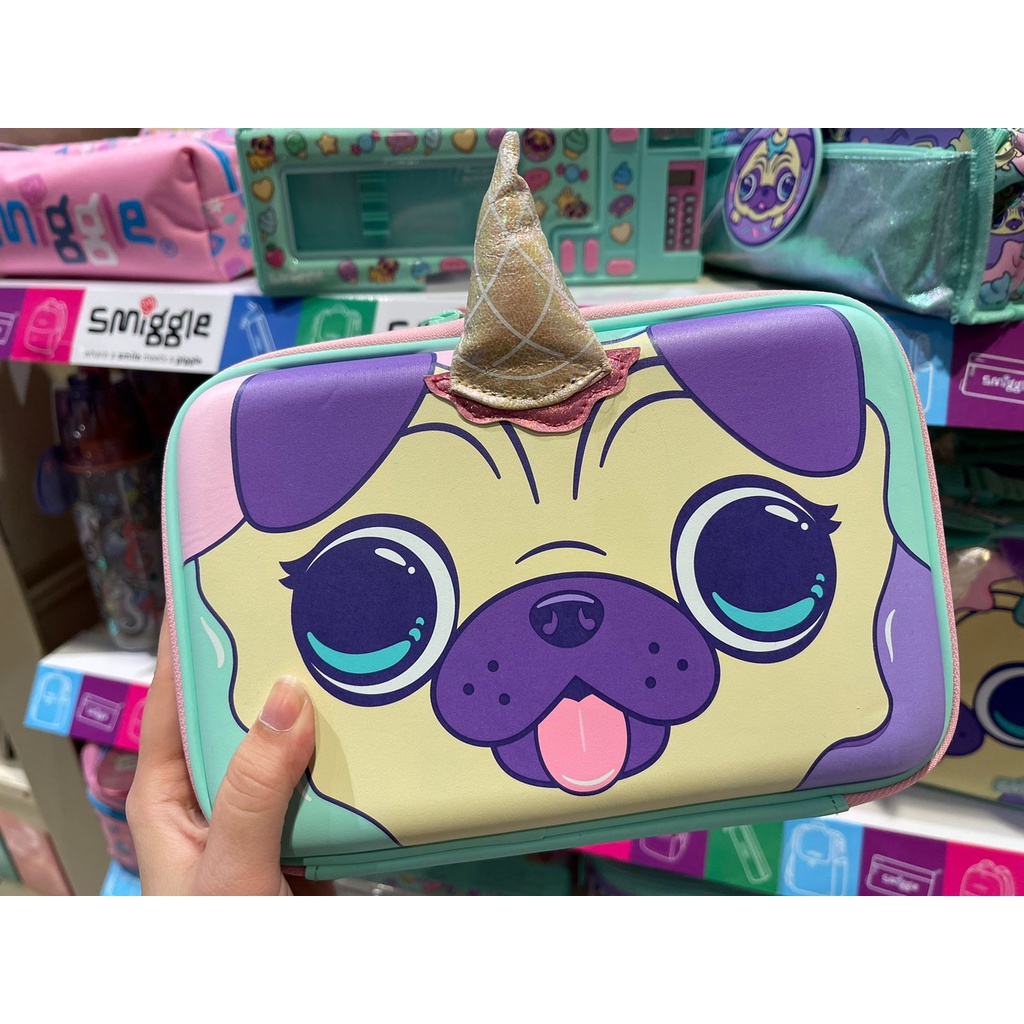 

SMIGGLE PENSILCASE HARDCASE ATTACH HEY MINT - TEMPAT PENSIL SMIGGLE