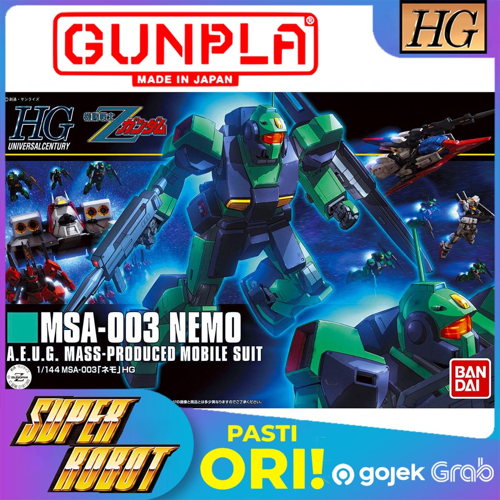 BANDAI HG MSA-003 Nemo - HGUC