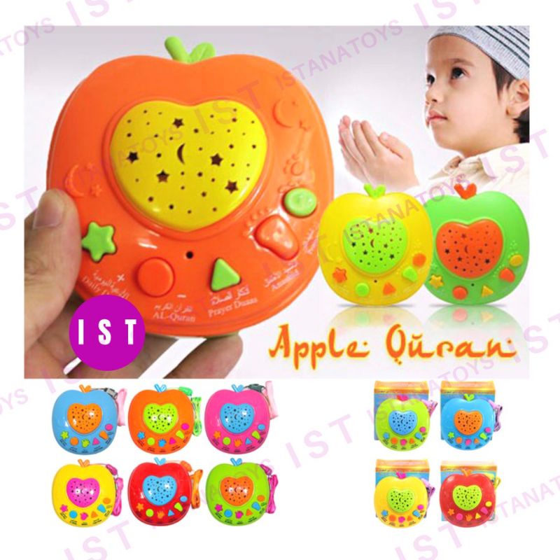 Mainan anak apple learning qur'an / mainan edukasi apple