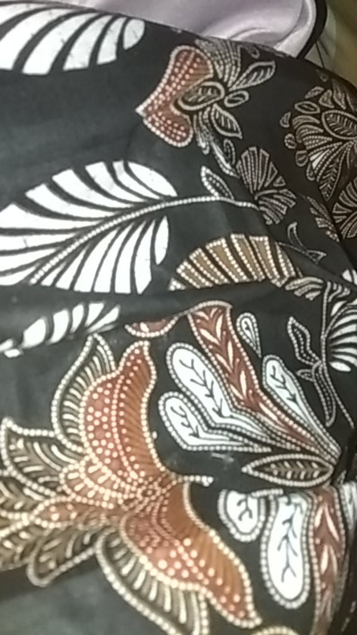 Maura Couple - Sania Ruffle Batik Couple Ori Ndoro Jowi Dnt Garansi