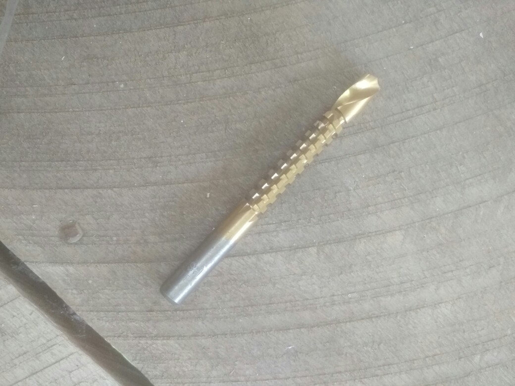 Mata Bor Besi Gergaji Hss Drill Bits Titanium Coated 2 Fungsi Lobang Dan Potong Ukuran 3 4 6 6.5 8mm