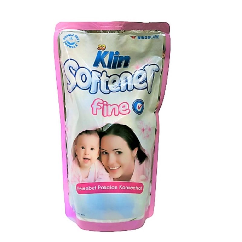 SO KLIN SOFTENER FINE PELEMBUT PAKAIAN 1x Bilas Soklin Softener Bayi Pewangi Pakaian Bayi