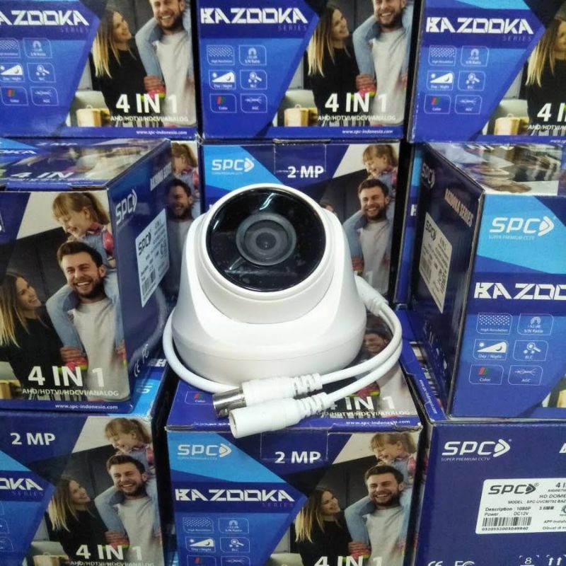 Camera Cctv SPC 2mp Indoor Bazooka Series Full HD 1080p Kamera Cctv 2 MP Indor