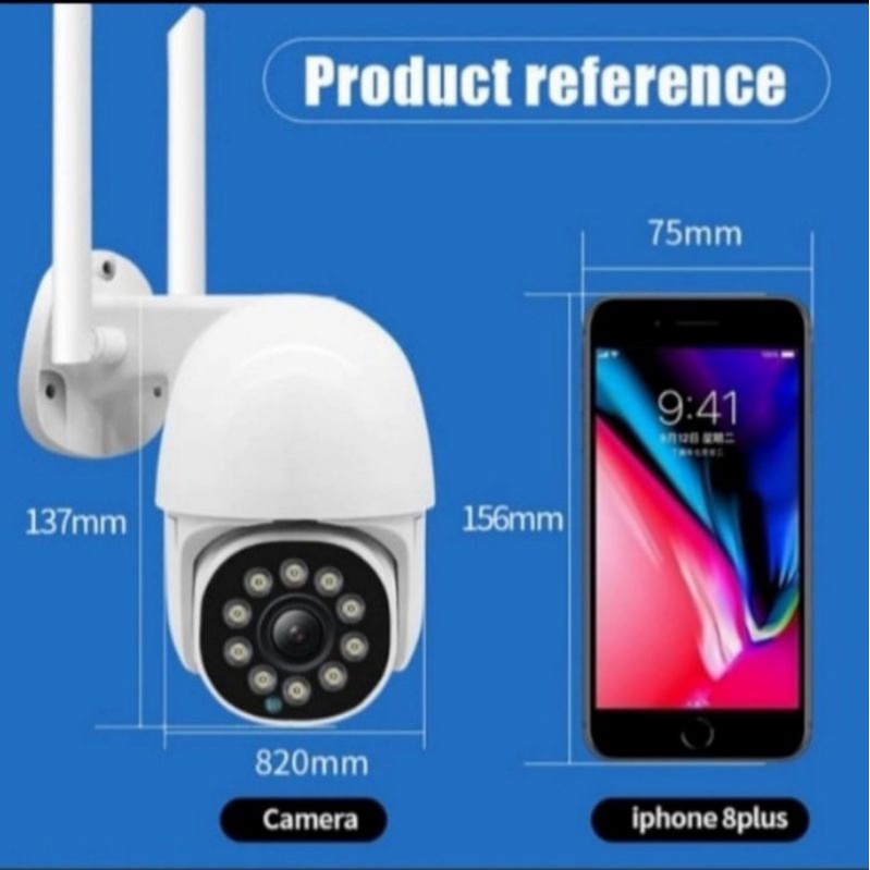 IP Camera Outdoor 8MP 1080P PTZ Speed Dome Wifi Wireless