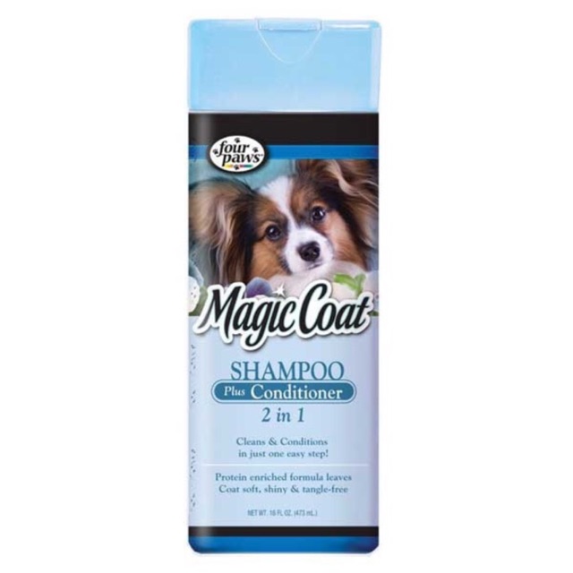 Magic coat dog/anjing shampoo + conditioner 473ml