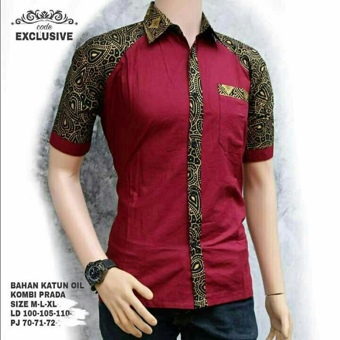 Kemeja batik milan- batik pekalongan
