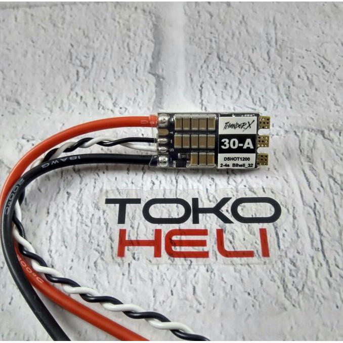 TERJAMIN AMAN ThunderX 30A Blheli32 Dshot 1200 2-4s STM32F051 ESC Speed Controller