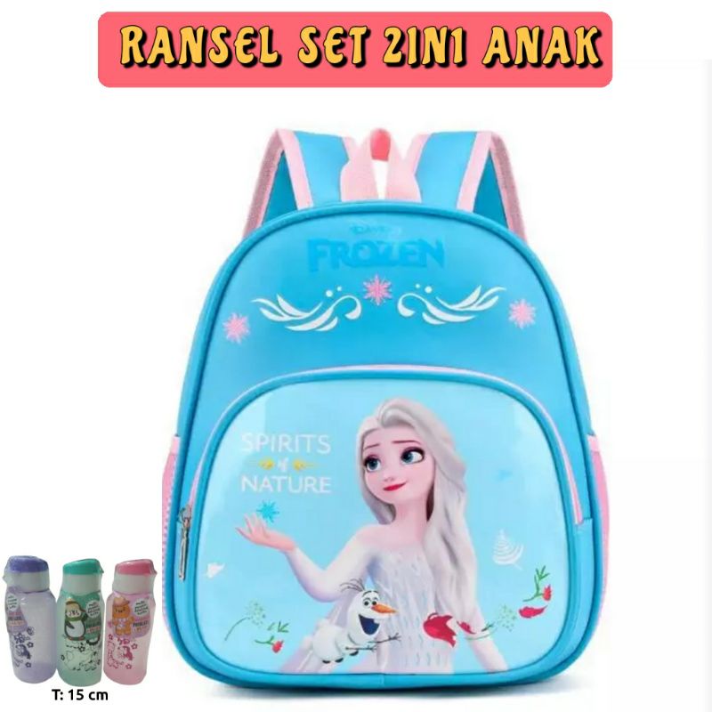 dem_sare / DS1137 - Tas Ransel Anak sekolah PAUD TK SD Karakter Bag Backpack Mini Motif Cartoon Cute