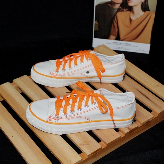 ai-0242,  sepatu import fashion terlaris dan terpopular-orange