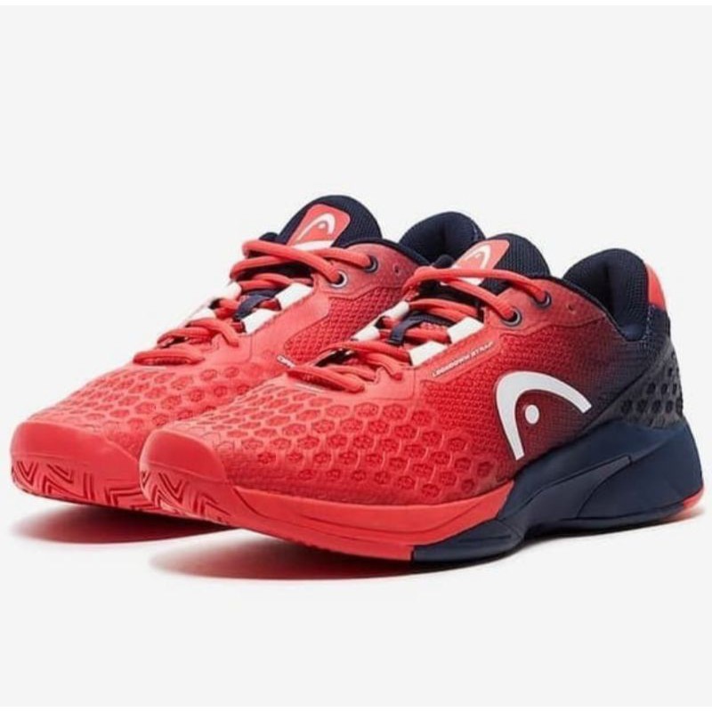 Sepatu Tenis Head Revolt Pro 3 Red Dark BlueTennis Original Sepatu Merah