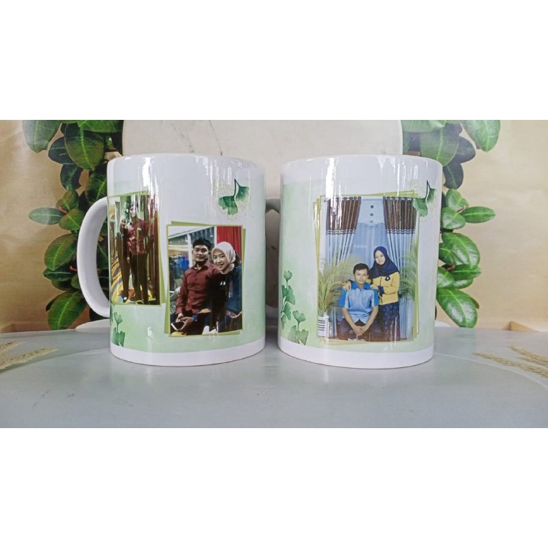 Mug Putih Printing Import Super White SNI