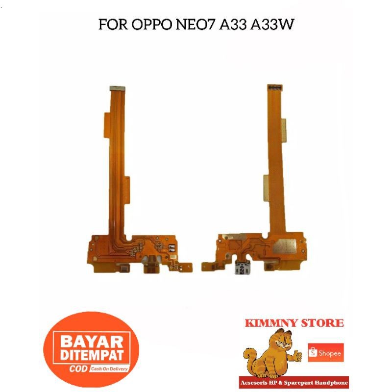 FLEKSIBEL FLEXIBEL CHARGER CAS OPPO NEO 7 A33 A33W ORIGINAL