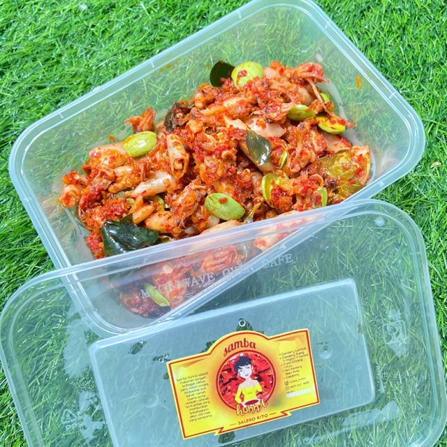 

Cumi asin pete 400gr