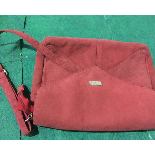 Tas rumah warna selempang (preloved)