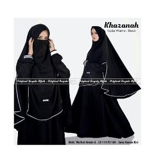 KHAZANAH SYARI ORIGINAL ROYALE HIJAB  SETELAN HIJAB SYARI MUSLIMAH MURAH  GAMIS KHIMAR CADAR WOLFIS