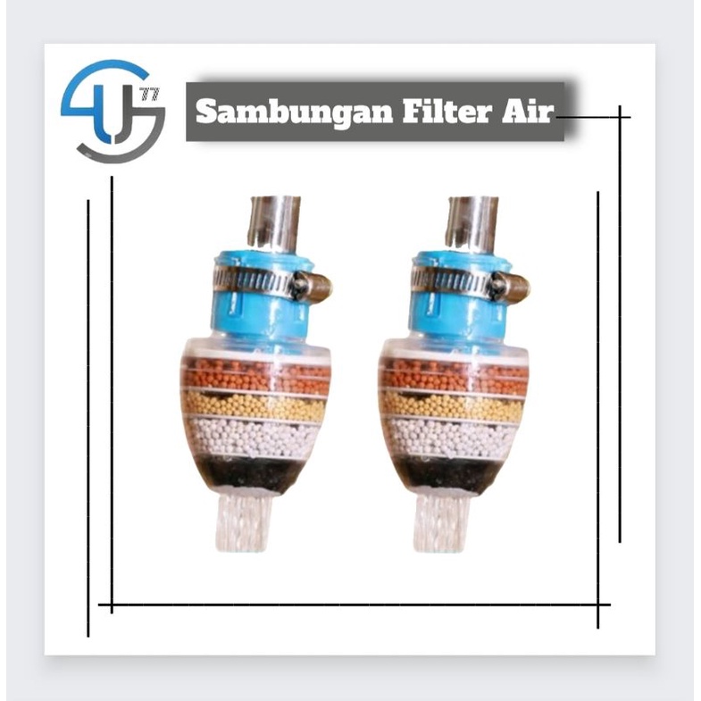 US211 Filter Sambungan Air Kran Lapis 4 Batu By Toko Haji Usman