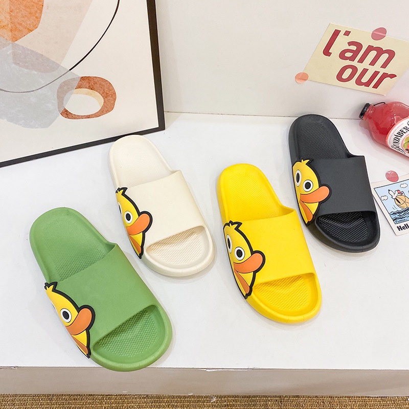 [littlecrab] Sendal Rumah Berkualitas Bebek Duck Sandal Lucu Unik Itik Keren Trendy Sandal Empuk Sendal Karet Korean Style