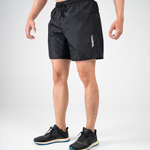 Terrel sportswear basic short black celana pendek olah raga lari running gym