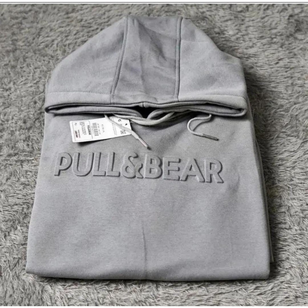 SWEATER HOODIE FULL&amp;BEAR PREMIUM PRIA WANITA SIZE M.L.XL.XXL