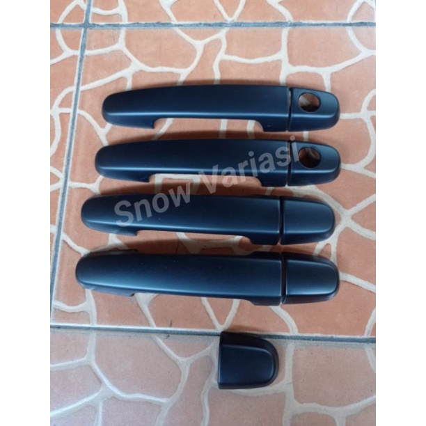 HANDLE COVER PEGANGAN PINTU HITAM FORTUNER