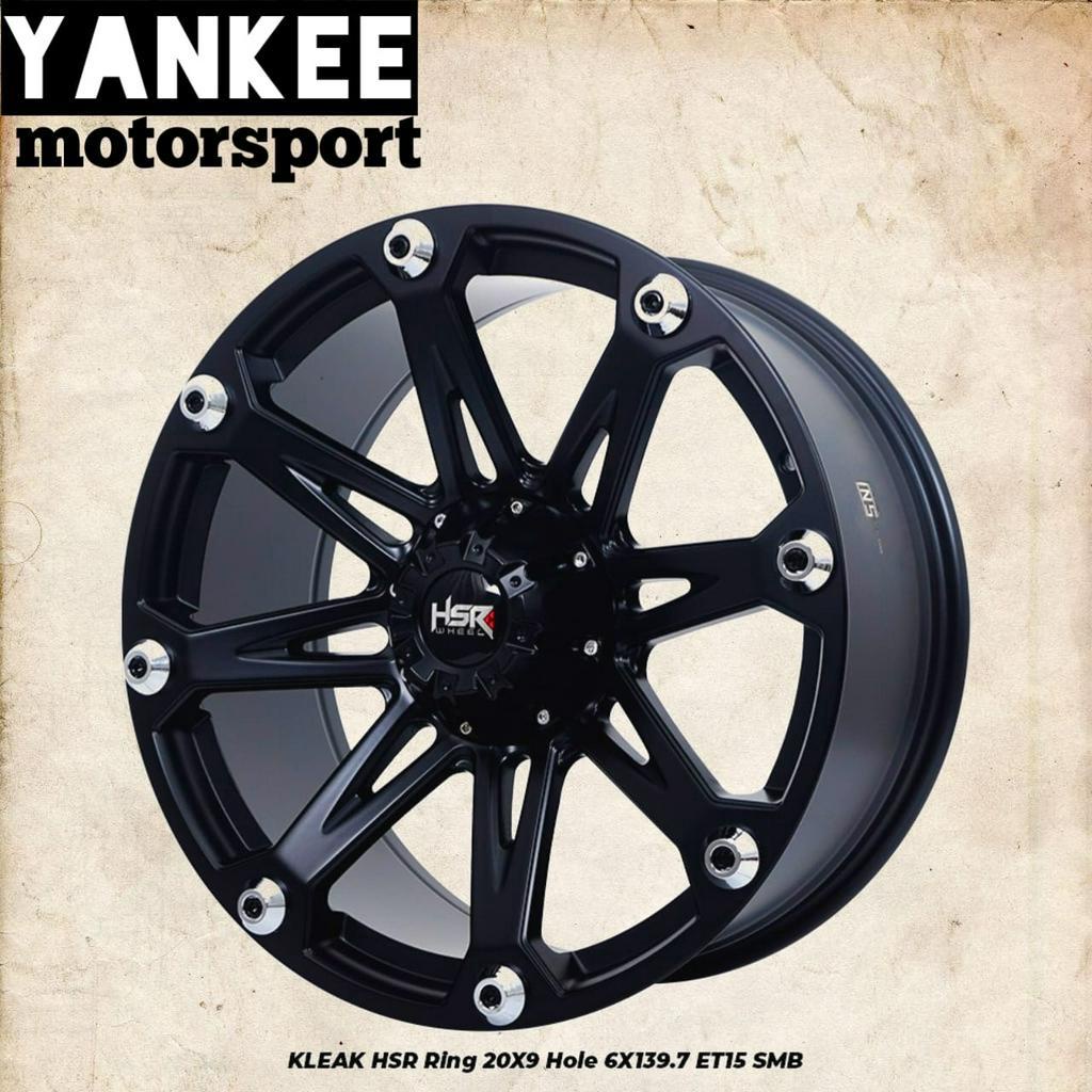 Velg Pajero Ring 20 HSR KLEAK : Toko Velg Mobil Padang