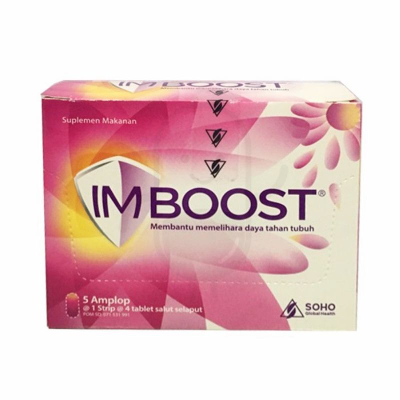 IMBOOST 1 Strip @4 Tablet membantu memelihara daya tahan tubuh