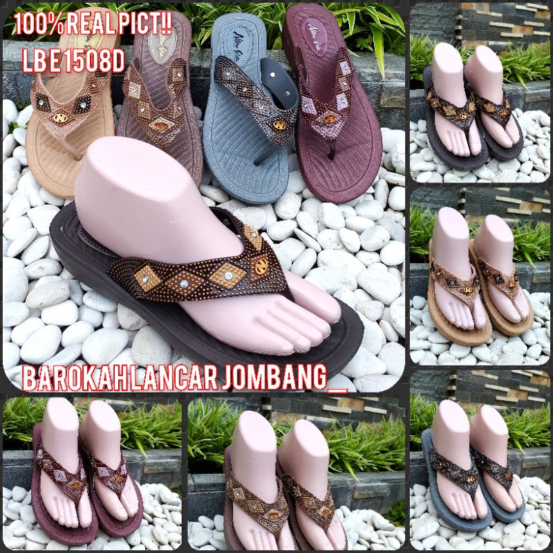 Sandal japit karet NEW ERA LB E 1508 100% ORIGINAL BY NEW ERA