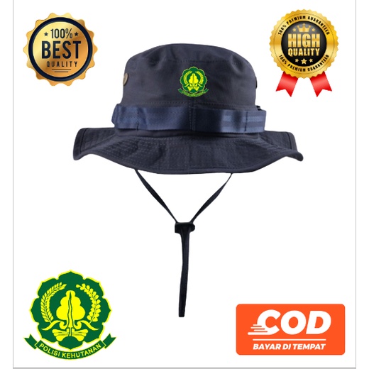 Topi rimba polisi kehutanan ( polhut ) premium grosirsweterbandung