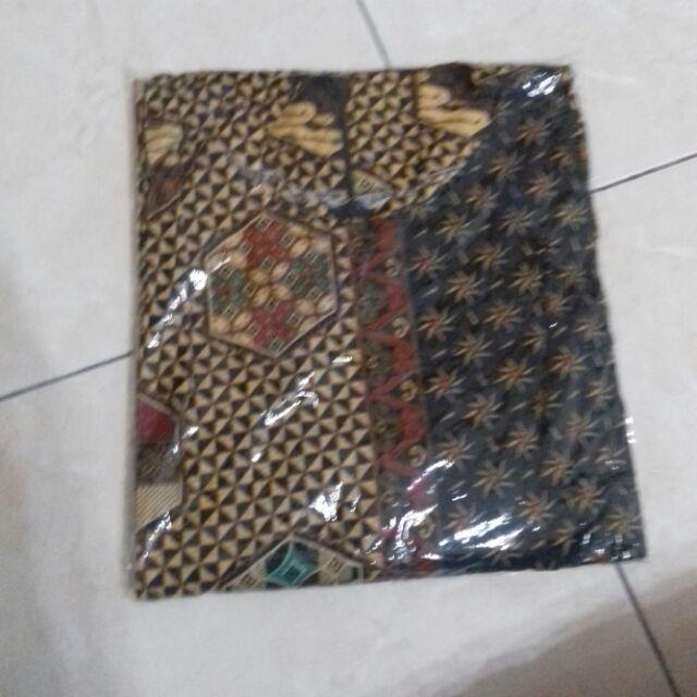Tunik Navia Coco Sogan Batik Midi Muslim Kerja Seragam Tunik Chibi Sogan