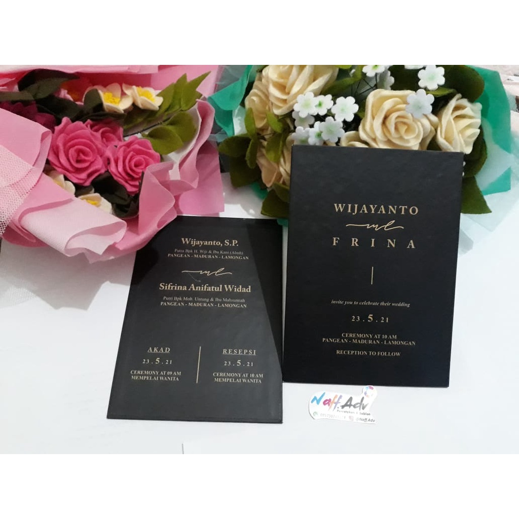 Undangan Single Hard Cover