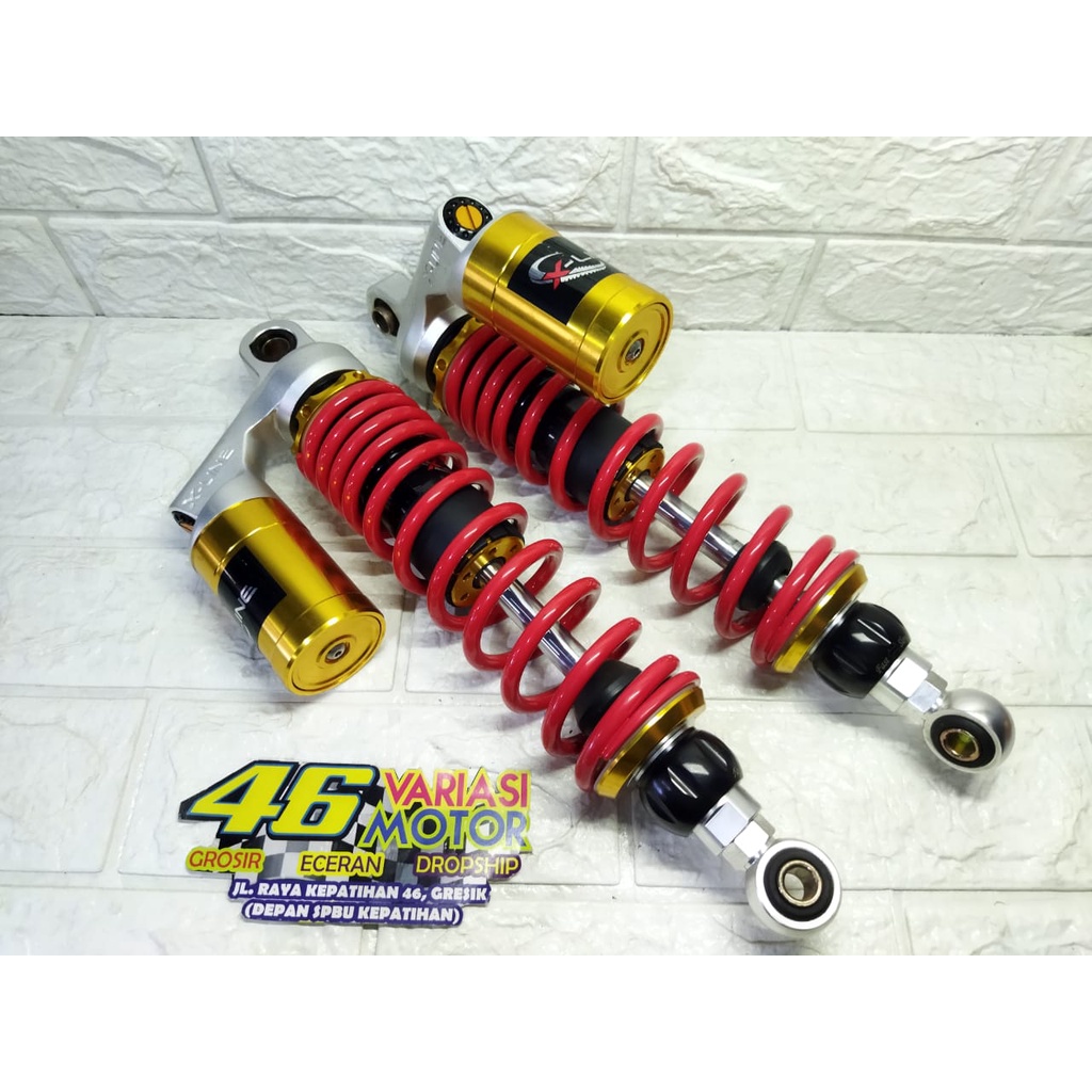 SHOCK TABUNG ATAS BEBEK UKURAN 340MM MERK X LINE