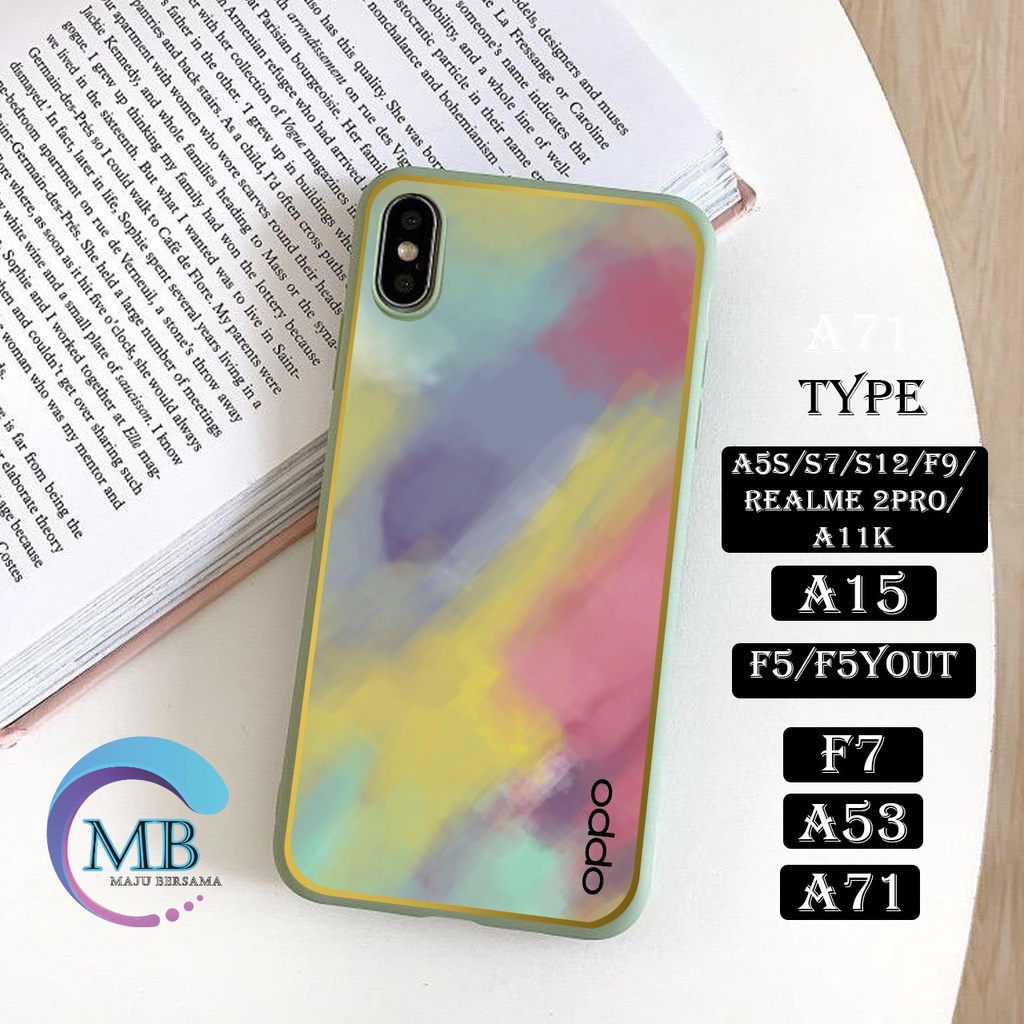 SS044 SOFTCASE RAINBOW OPPO A3S A5S F9 A7 A12 F1S RENO 4 4F 5F A59 A94 A11k A39 A71 A83 F5 F7 YOUTH MB2242