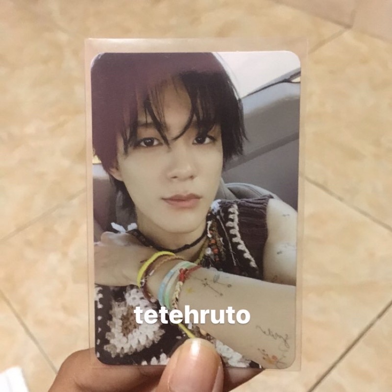 [READY] OFFICIAL PHOTOCARD JENO HELLO FUTURE NCTDREAM (future.ver)