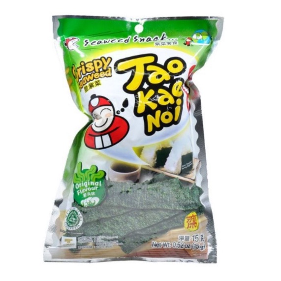 

Tao Kae Noi Crispy Seaweed Original 15Gr