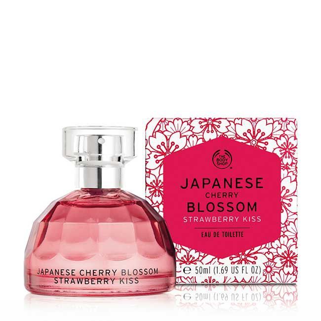 The Body Shop Japanese Cherry Blossom Strawberry Kiss Edt 50ml