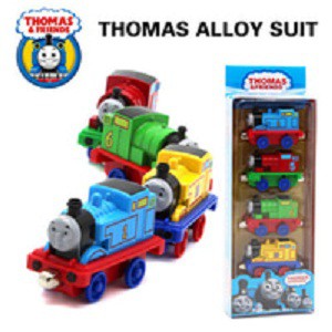 DIE CAST THOMAS AND FRIENDS BESI MAGNET ISI 4 PCS