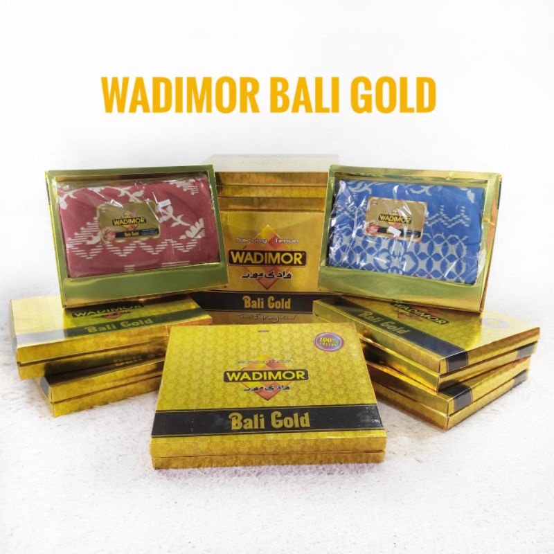 Sarung Wadimor Bali Gold Ecer GrosirSN