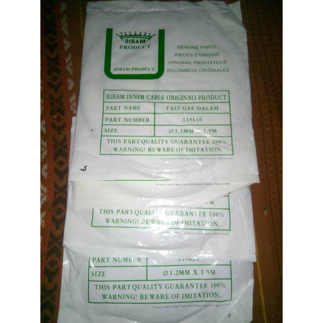 Kawat seling gas Vespa