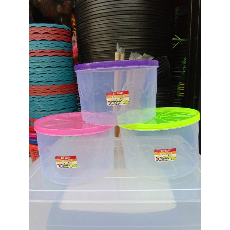 Toples 1kg  plastik  murah / toples kue plastik/ toples serbaguna / toples