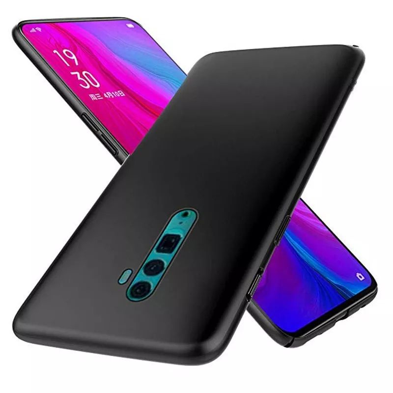 Softcase Matte Oppo Reno 1 / Reno 10X Zoom Ultrathin Frosted Silikon Case