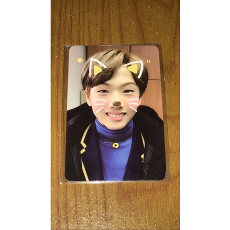 Photocard Jisung Mfal my first and last