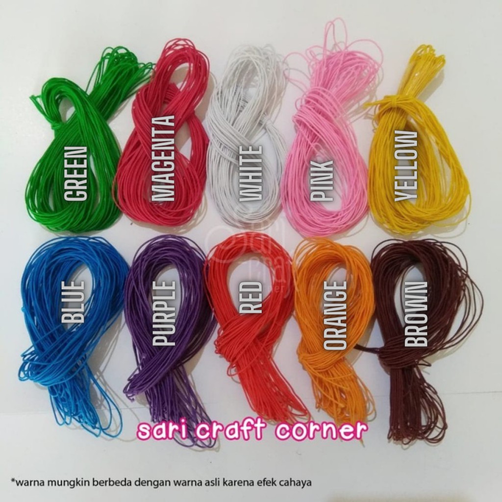 Beading Elastic Cord 1mm