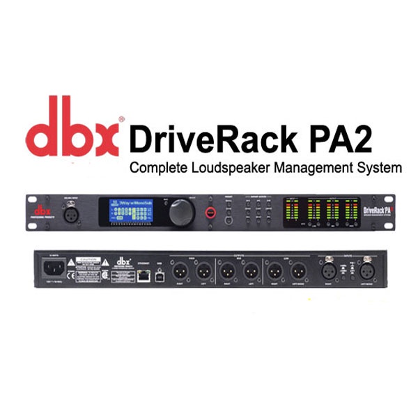 DBX DriveRack PA2 Speaker Management original
