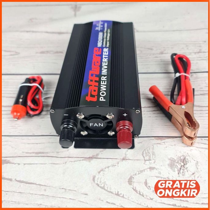 Genset Aki Car Power Inverter Pure Sine Wave 12V 1000W