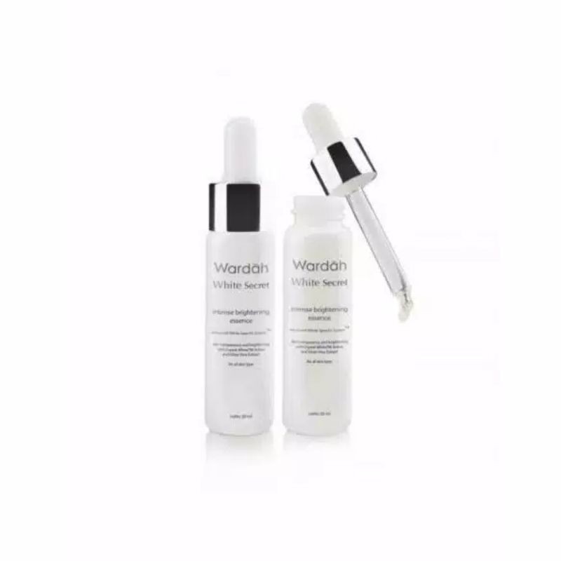 wardah white secret serum,night elbicy,white secret exfoliating scrub