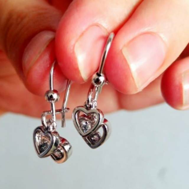 Xuping anting silver jurai love