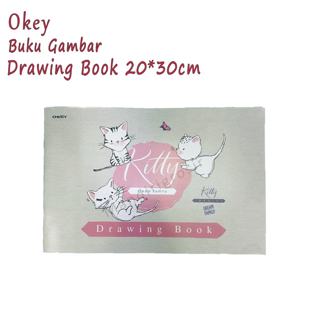 Buku Gambar *Okey * Drawing Book * 20*30cm